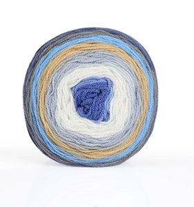 woolen bee cupcake gradient wool knitting wool 150g: 3040 rainbow - Strelitzia's Florist & Irish Craft Shop