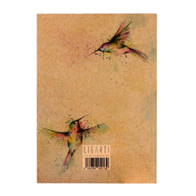 Load image into Gallery viewer, Notebook [recycled paper] - 3 hummingbirds