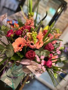 A Bright Beauty Flower Bouquet - Strelitzia's Florist & Irish Craft Shop