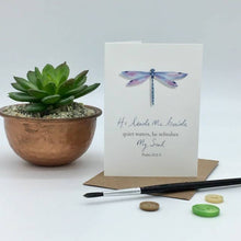 Load image into Gallery viewer, Forget-me-not Christian Cards - Waters Mini Notecard - Strelitzia's Florist &amp; Irish Craft Shop