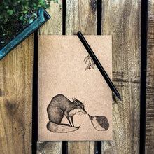 Load image into Gallery viewer, Notebook [recycled paper] - fox &amp; hedgehog