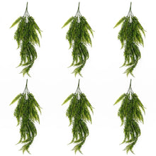 Load image into Gallery viewer, Leaf Design UK LTD - Pack of 6 x 75cm Artificial Trailing Fern Plant Hanging Faux Greenery - Strelitzia's Florist &amp; Irish Craft Shop