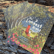 Load image into Gallery viewer, Fox Under The Moon - 'The Longest Night' Paperback Book