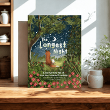 Load image into Gallery viewer, Fox Under The Moon - 'The Longest Night' Paperback Book