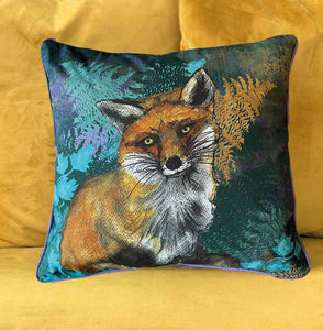 Dollyhotdogs - Fox Cushion (filled) - Strelitzia's Florist & Irish Craft Shop