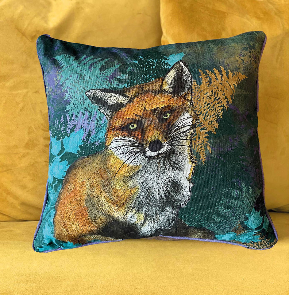 Dollyhotdogs - Fox Cushion (filled) - Strelitzia's Florist & Irish Craft Shop