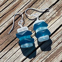 Load image into Gallery viewer, Sea Glass Earrings - Nuggets