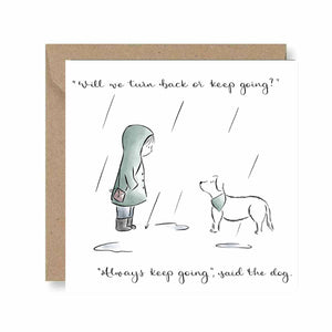 Deborah Maguire - Always Keep Going - Greeting Card - Strelitzia's Florist & Irish Craft Shop