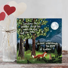Load image into Gallery viewer, Fox Under The Moon - 'The Smallest Things' -Greeting Card From Fox Under The Moon