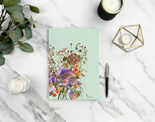 Load image into Gallery viewer, Ping He Art - A5 Notepad - Helleborus - Strelitzia&#39;s Florist &amp; Irish Craft Shop