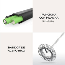 Load image into Gallery viewer, VINAK - VINAK - Battery-operated electric milk frother in stainless steel