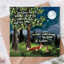 Load image into Gallery viewer, Fox Under The Moon - 'The Smallest Things' -Greeting Card From Fox Under The Moon