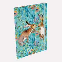 Load image into Gallery viewer, The Gifted Stationery Company - A4 Notebook - Kissing Hares - Strelitzia&#39;s Florist &amp; Irish Craft Shop