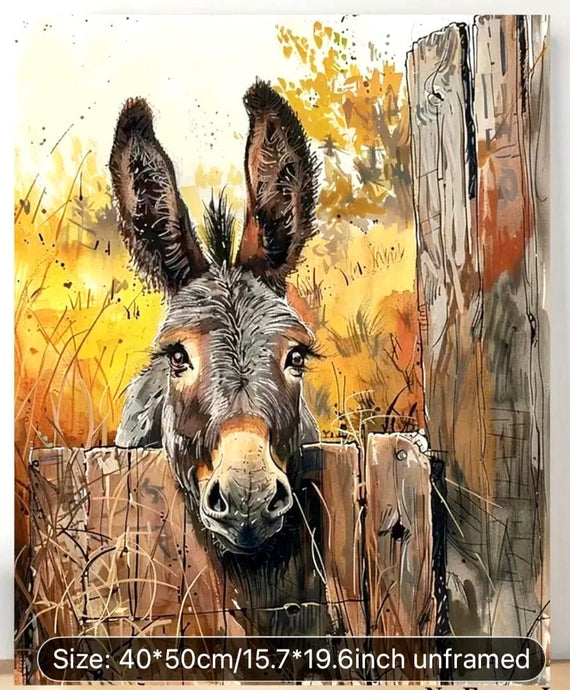 A Paint by Numbers (Donkey)