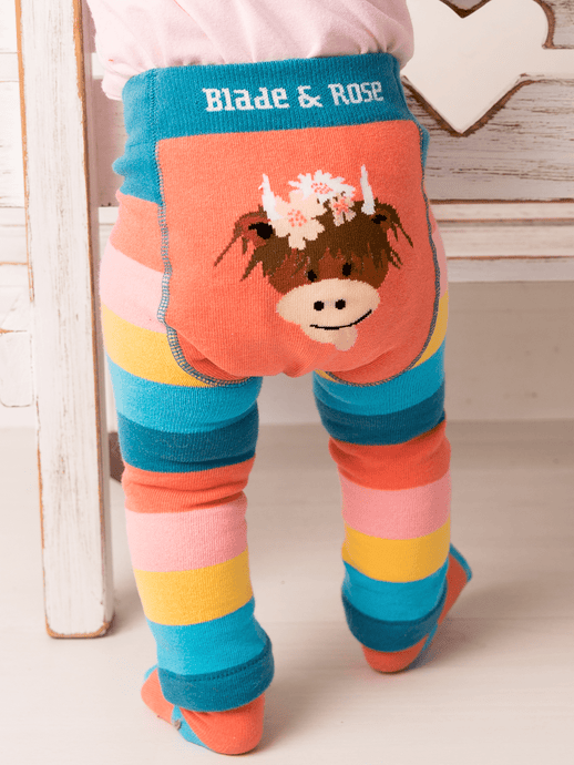 Blade and Rose Limited - Bonnie Highland Cow Leggings