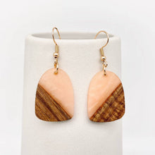 Load image into Gallery viewer, Wood and Resin Pendant Dangle Earring Collection