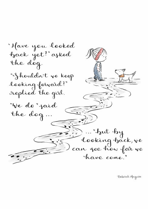 Deborah Maguire - See how far we have come - Art print - Strelitzia's Florist & Irish Craft Shop