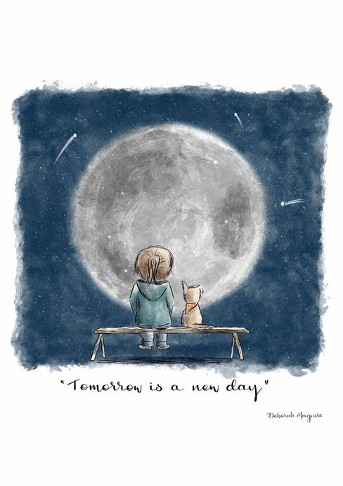 Deborah Maguire - Tomorrow is a new day - Art print - Strelitzia's Florist & Irish Craft Shop