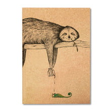 Load image into Gallery viewer, Notebook [recycled paper] - sloth