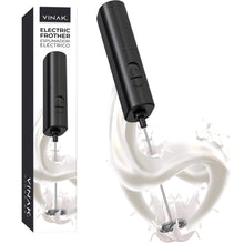 Load image into Gallery viewer, VINAK - VINAK - Battery-operated electric milk frother in stainless steel