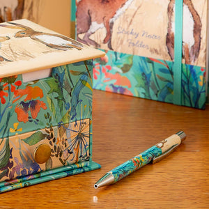 The Gifted Stationery Company - Gift Pen Set - Kissing Hares - Strelitzia's Florist & Irish Craft Shop