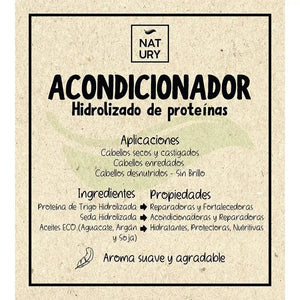 Natury Greencare - Natury Protein Hydrolyzed Conditioner 15L