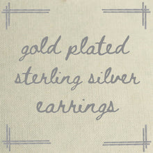 Load image into Gallery viewer, Silk Purse, Sow's Ear - Vintage Leaf Jewel Stud Earrings
