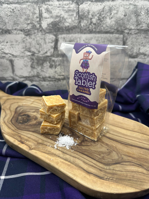 Kilted Fudge Company - NEW Scottish Tablet - Salted Caramel