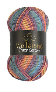 Wollbiene - Wollbiene Crazy Cotton all-season wool 100g knitting wool