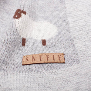 Snufie - Baby Blanket | SHEEP | Grey - Strelitzia's Florist & Irish Craft Shop