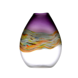 Riva Home - Lucius Frosted Vase Amethyst - Strelitzia's Florist & Irish Craft Shop