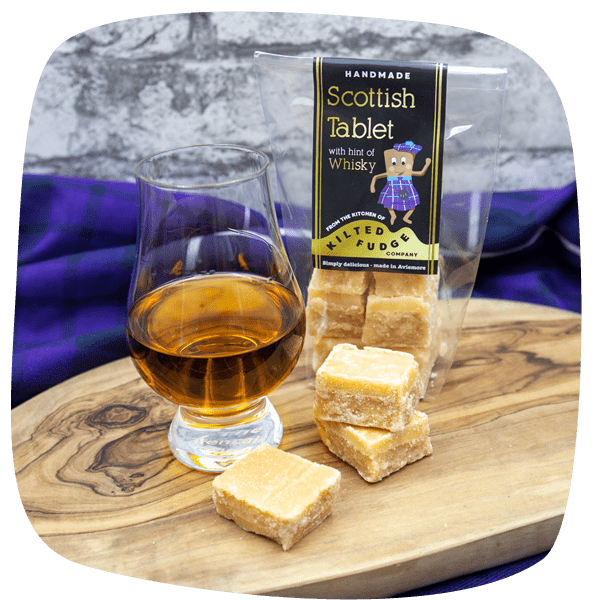 Kilted Fudge Company - Scottish Tablet with a hint of Whisky