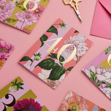 Load image into Gallery viewer, Catherine Lewis Design - Age Milestone Collection - 40 - Birthday Card - Strelitzia's Florist &amp; Irish Craft Shop