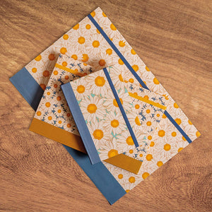 The Gifted Stationery Company - A6 Notebook - Hazy Daisies