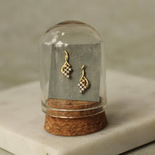 Load image into Gallery viewer, Silk Purse, Sow's Ear - Grape Vine Stud Earrings