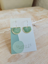 Load image into Gallery viewer, Studio 23 Ceramics - Drop Semi-Circle Earring Pair - Strelitzia&#39;s Florist &amp; Irish Craft Shop
