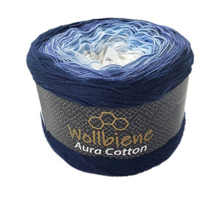 Wollbiene - Wool Bee Aura Cotton Bobble 200g Gradient 100% Cotton