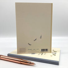 Load image into Gallery viewer, Forget-me-not Christian Cards - A6 Refuge Elephant Notebook - Strelitzia's Florist &amp; Irish Craft Shop