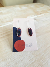 Load image into Gallery viewer, Studio 23 Ceramics - Drop Oval Earring Pair - Strelitzia&#39;s Florist &amp; Irish Craft Shop