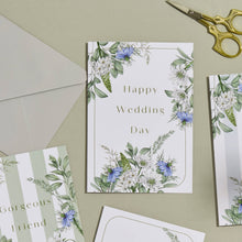 Load image into Gallery viewer, Catherine Lewis Design - Ethereal Coast - Happy Wedding Day - Strelitzia's Florist &amp; Irish Craft Shop