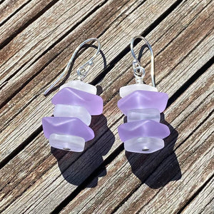 Sea Glass Earrings - Nuggets