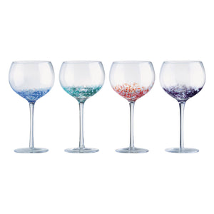 The DRH Collection BV - Set of 4 Speckle Gin Glasses - Strelitzia's Florist & Irish Craft Shop