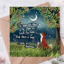 Load image into Gallery viewer, Fox Under The Moon - 'There Is Hope' - Greeting Card From Fox Under The Moon