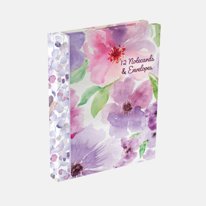 The Gifted Stationery Company - Notecard Wallet - Lilac Blush - Strelitzia's Florist & Irish Craft Shop