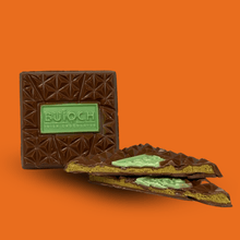 Load image into Gallery viewer, Buíoch Irish Chocolates - Pistachio Crisp Filled Bar - 135g