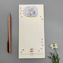 Load image into Gallery viewer, Forget-me-not Christian Cards - Elephant Teach Me List Notepad - Strelitzia's Florist &amp; Irish Craft Shop