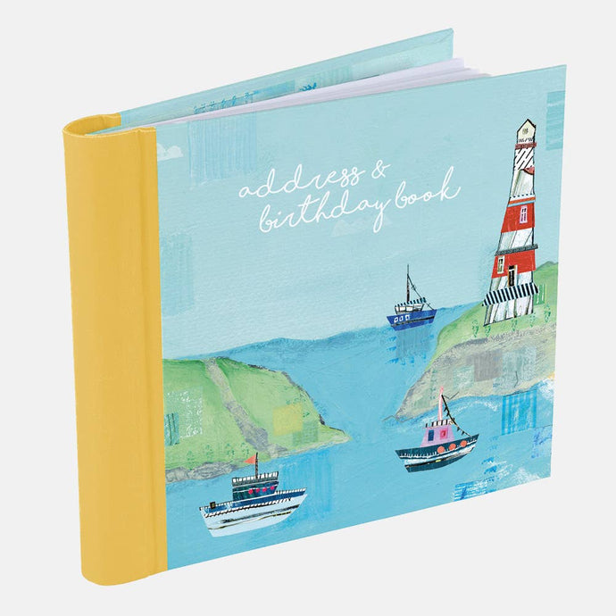 The Gifted Stationery Company - Address & Birthday Book - Sea Breeze - Strelitzia's Florist & Irish Craft Shop