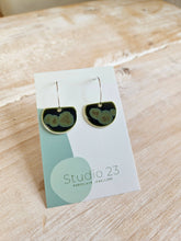 Load image into Gallery viewer, Studio 23 Ceramics - Drop Semi-Circle Earring Pair - Strelitzia&#39;s Florist &amp; Irish Craft Shop