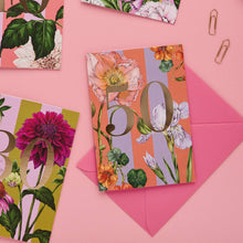 Load image into Gallery viewer, Catherine Lewis Design - Age Milestone Collection - 50 - Birthday Card - Strelitzia's Florist &amp; Irish Craft Shop