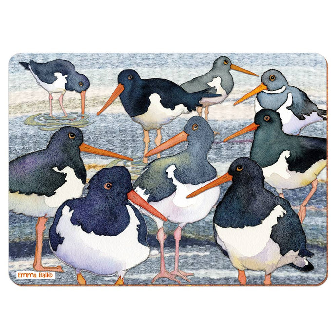Emma Ball Ltd - Oystercatchers Placemat - Strelitzia's Florist & Irish Craft Shop